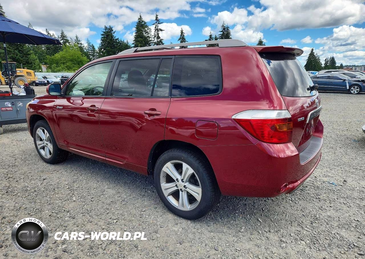 2008 Toyota Highlander Sport VIN:JTEES43A882046571 - 2