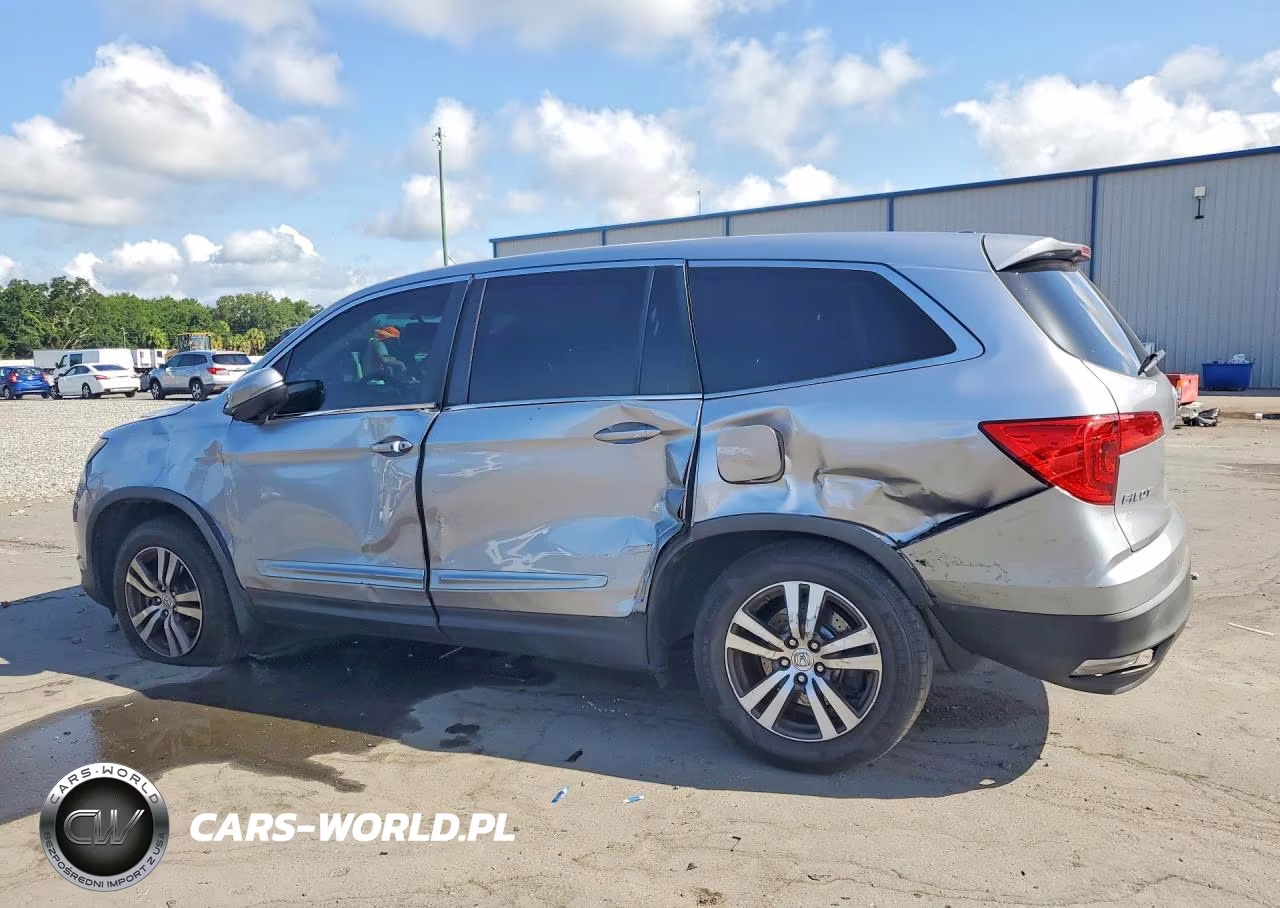 2016 Honda Pilot Exl VIN:5FNYF6H5XGB044622 - 2