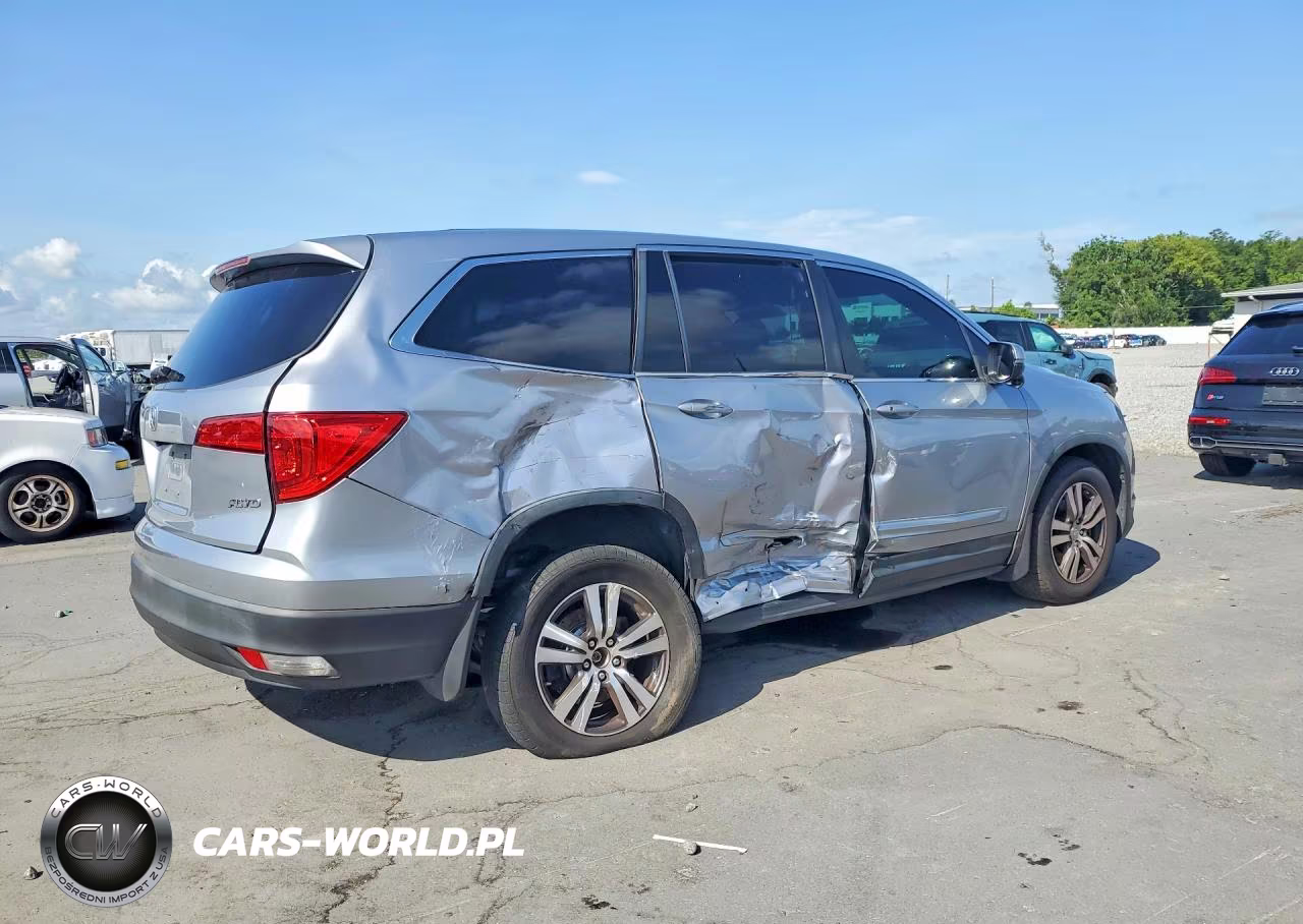 2016 Honda Pilot Exl VIN:5FNYF6H5XGB044622 - 3