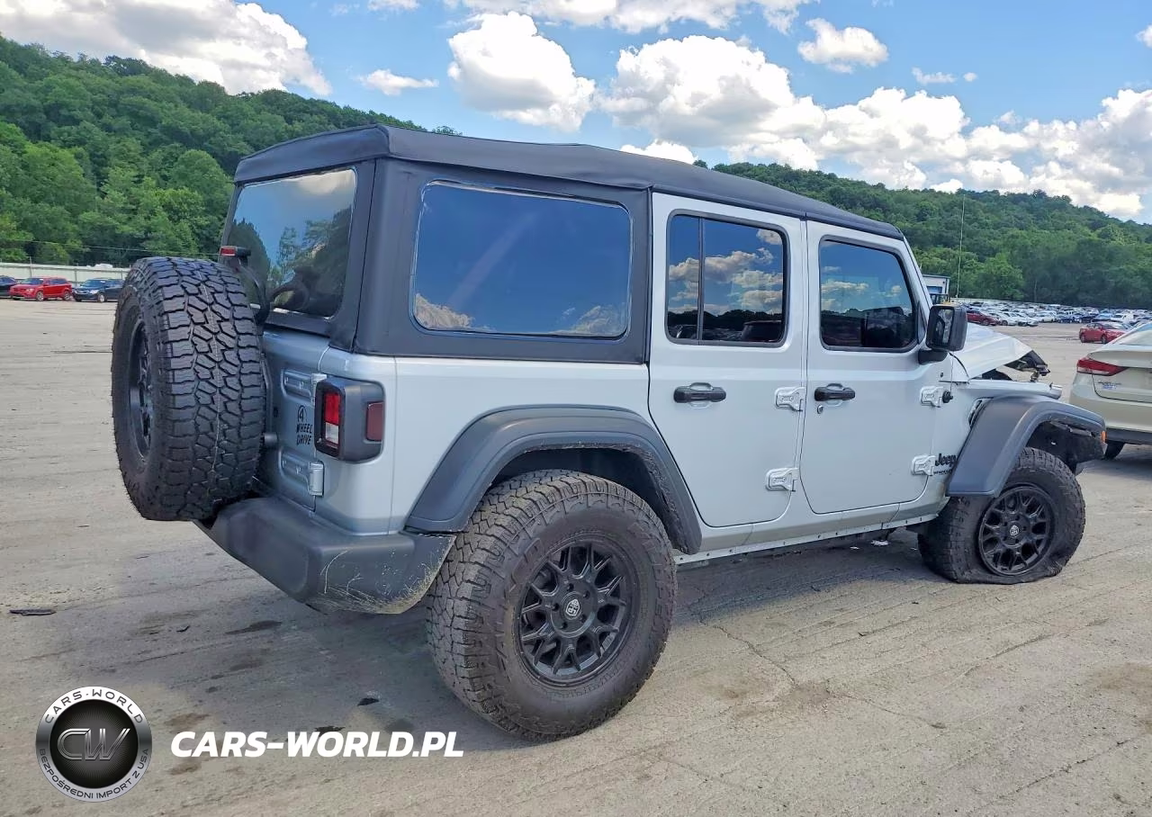 2022 Jeep Wrangler Unlimited Sport VIN:1C4HJXDG5NW241718 - 3