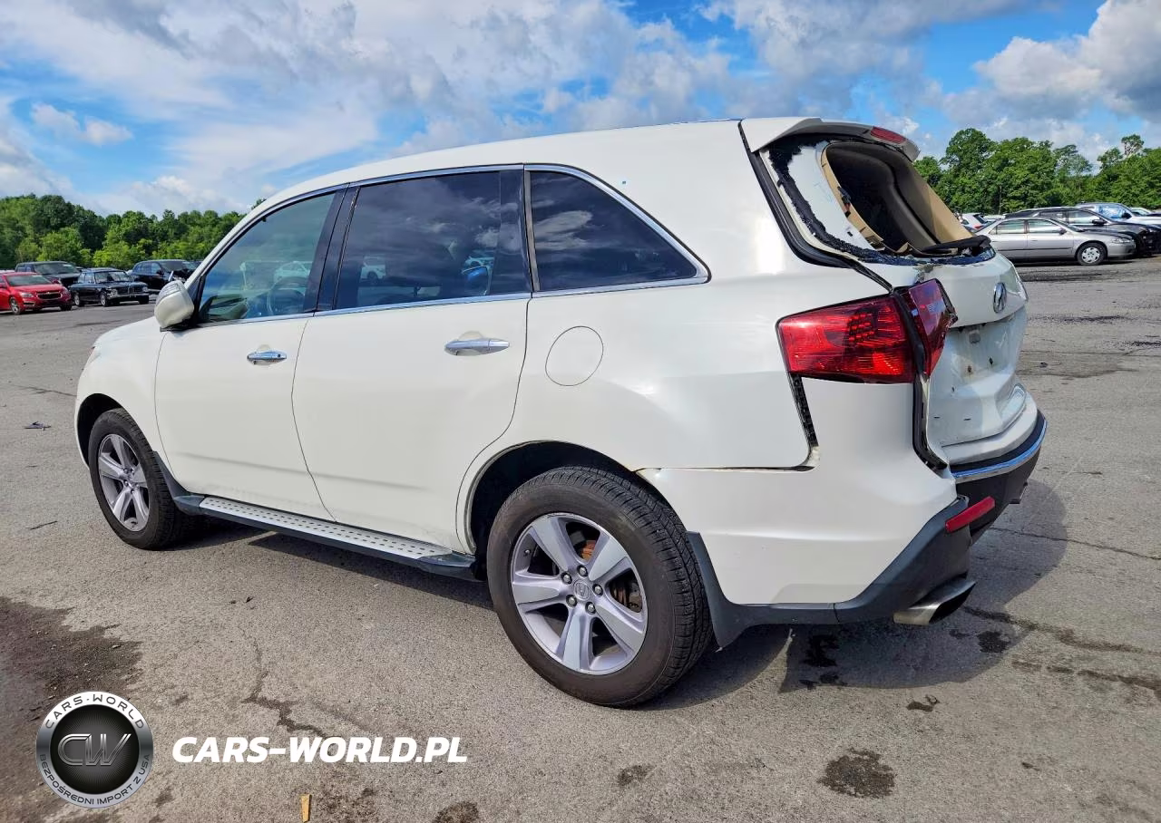 2013 Acura Mdx VIN:2HNYD2H26DH520904 - 2