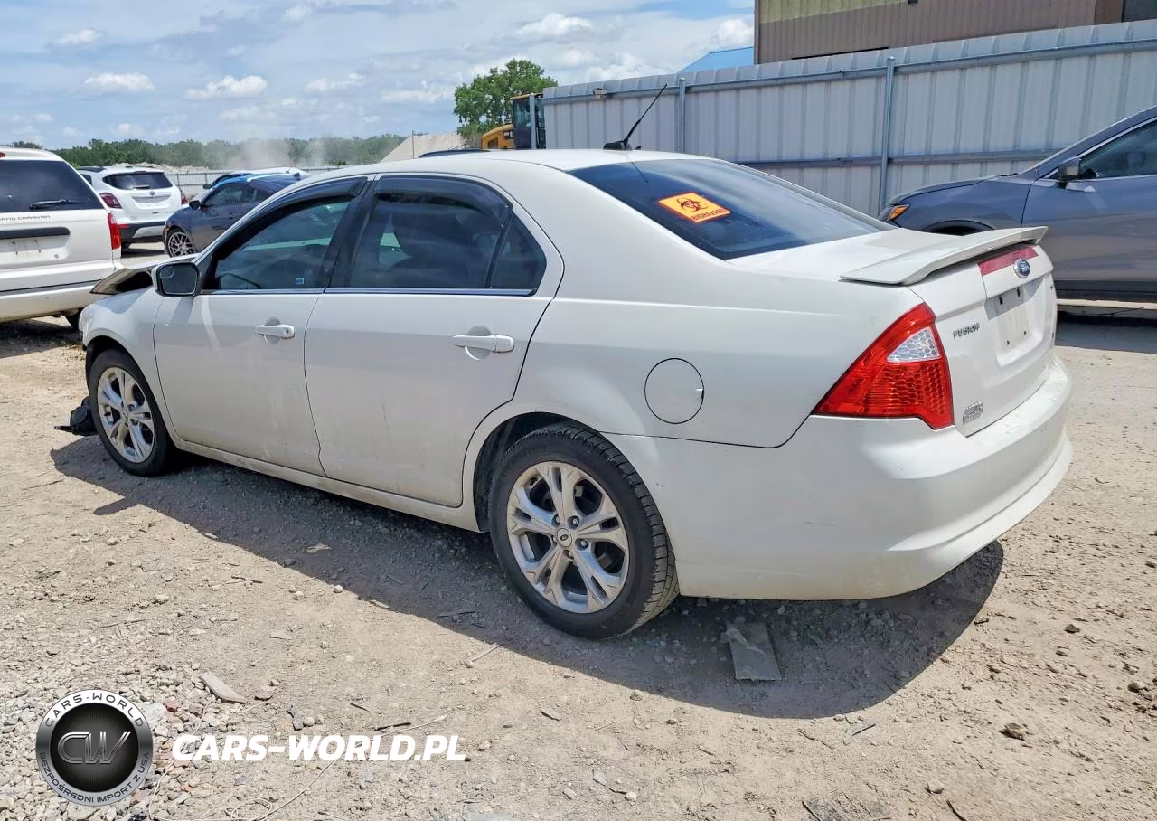 2012 Ford Fusion Se VIN:3FAHP0HA7CR377009 - 2