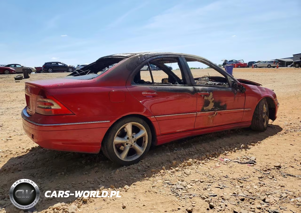 2005 Mercedes-Benz C 230K Sport Sedan VIN:WDBRF40J05F683892 - 3