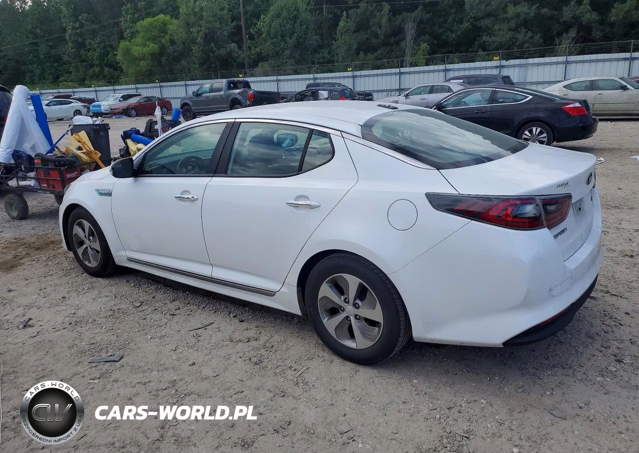 2014 Kia Optima Hybrid VIN:KNAGM4AD5E5064358 - 2