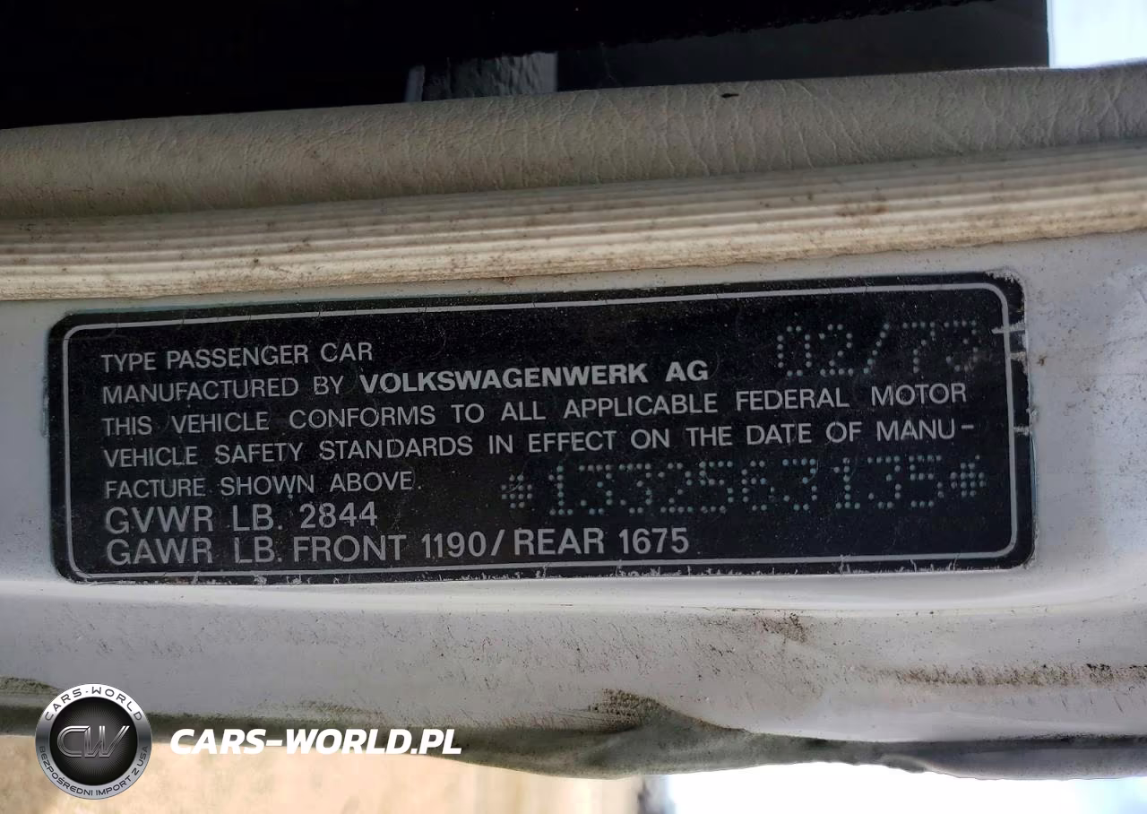 1973 Volks Beetle VIN:1332563135 - 13
