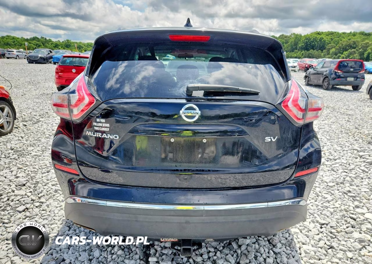 2017 Nissan Murano Sv VIN:5N1AZ2MG9HN109192 - 6