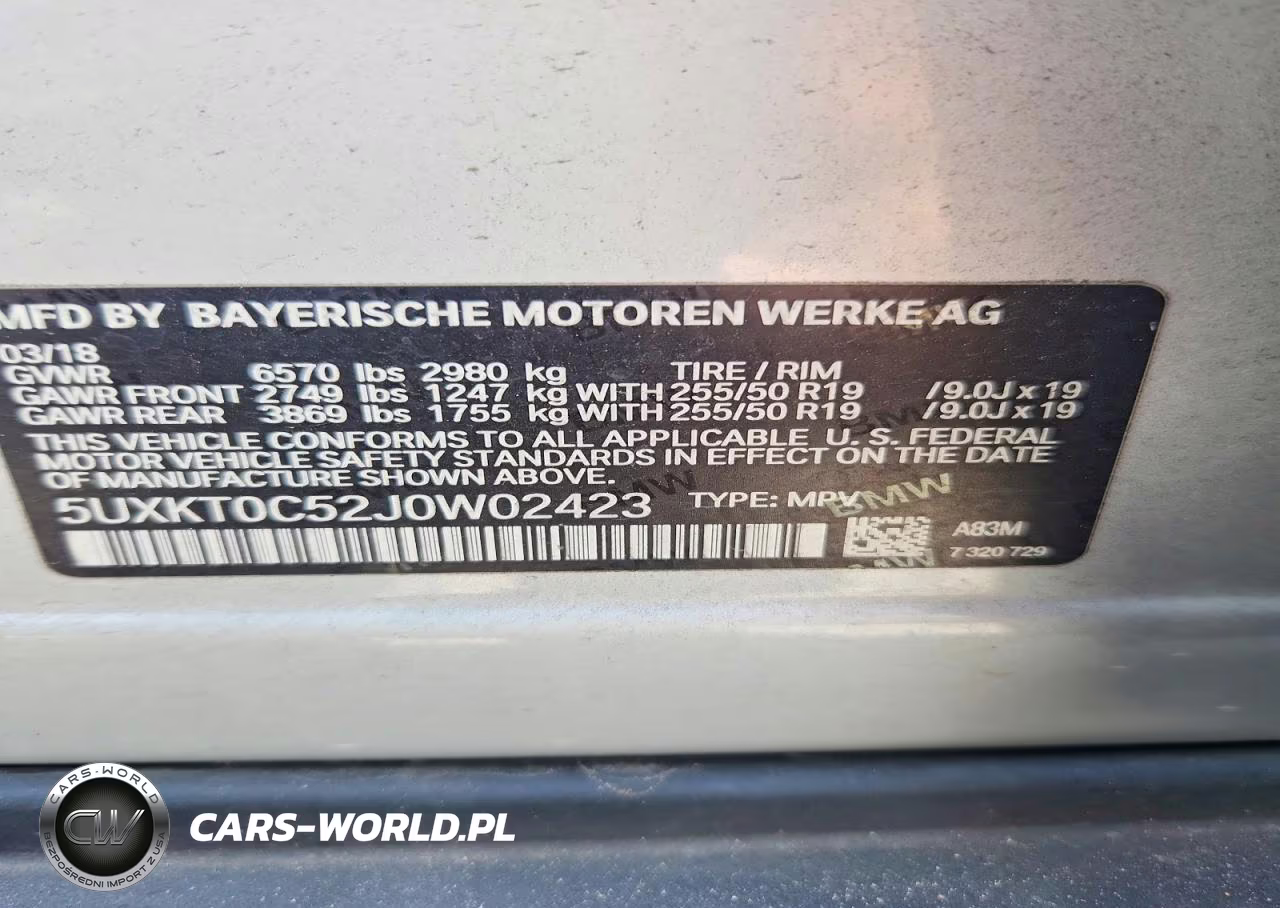 2018 BMW X5 Xdr40E VIN:5UXKT0C52J0W02423 - 14