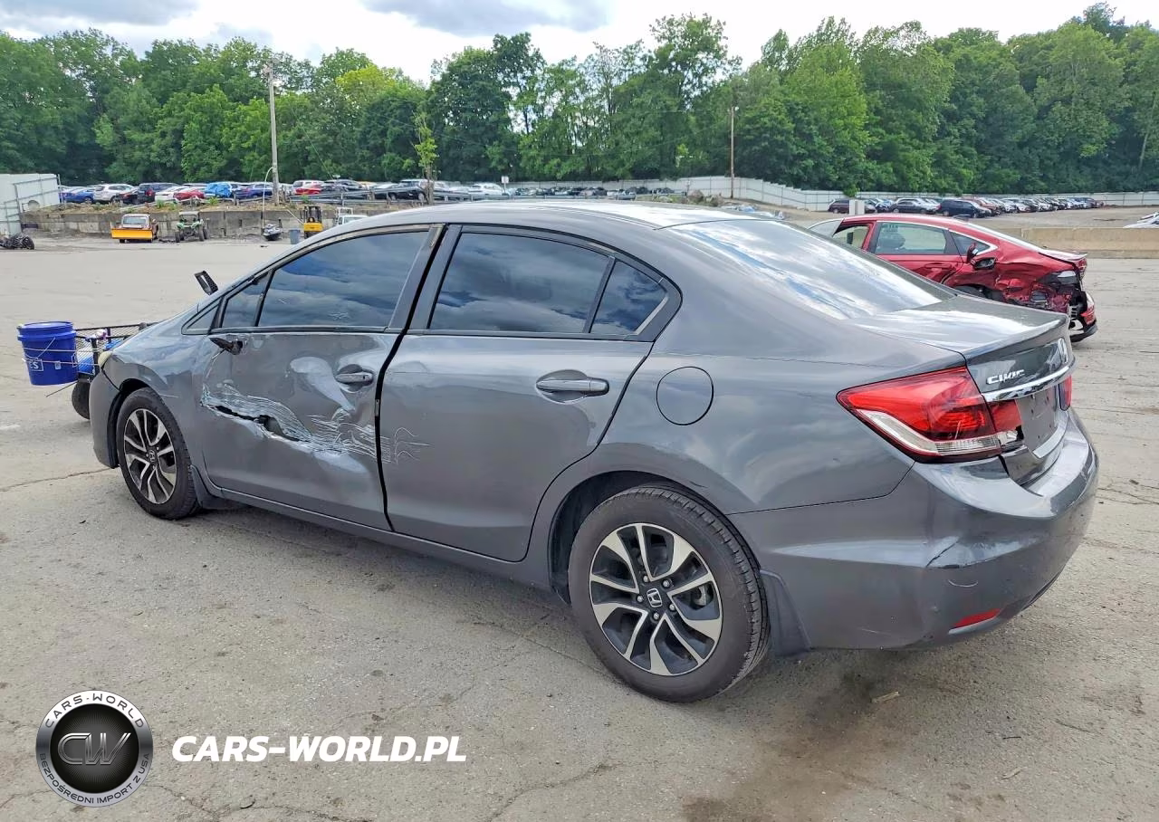 2013 Honda Civic Exl VIN:2HGFB2F9XDH551013 - 2
