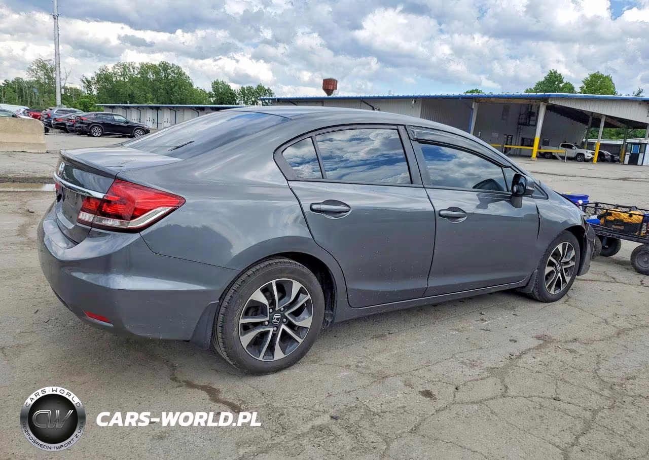 2013 Honda Civic Exl VIN:2HGFB2F9XDH551013 - 3