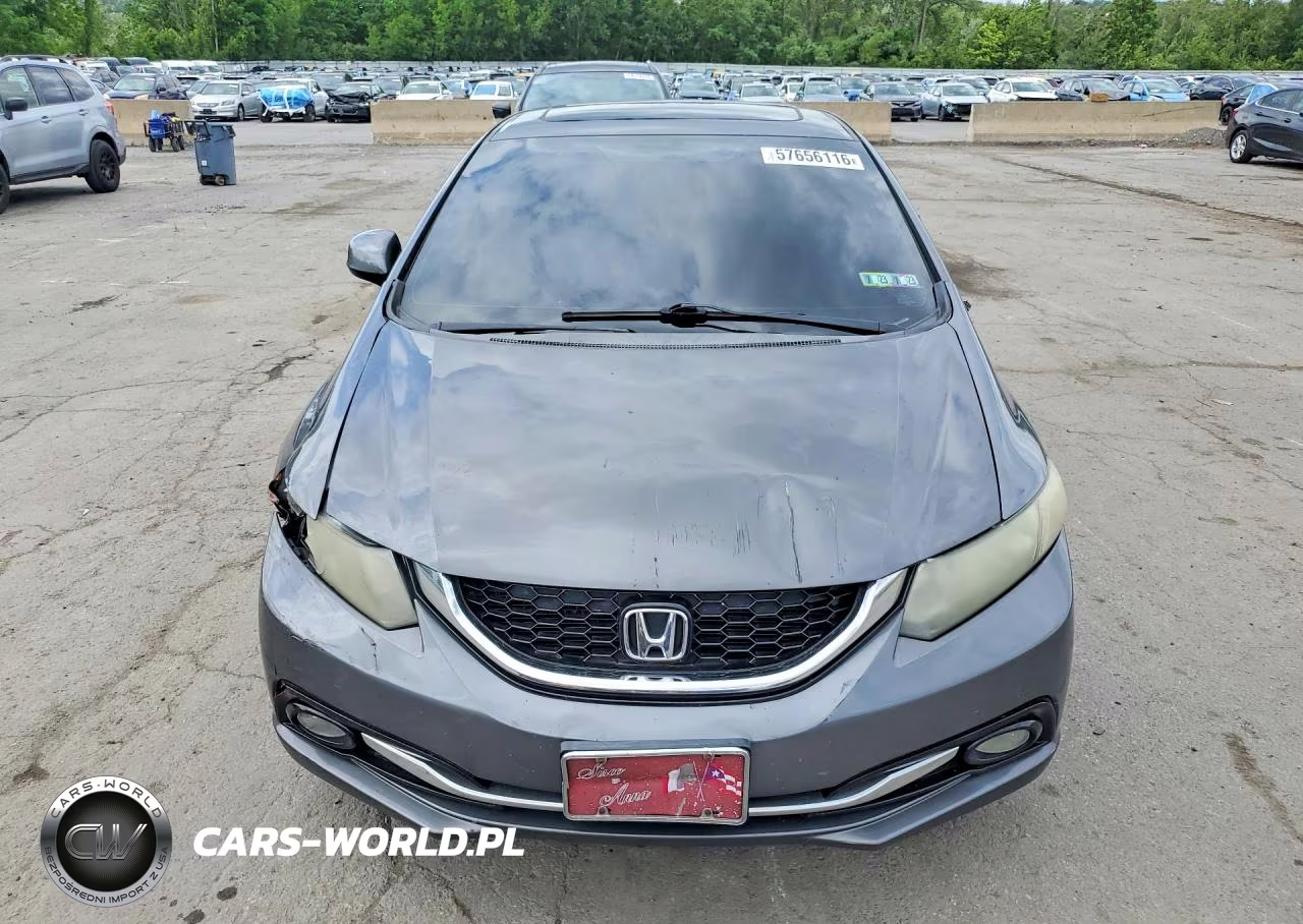 2013 Honda Civic Exl VIN:2HGFB2F9XDH551013 - 5