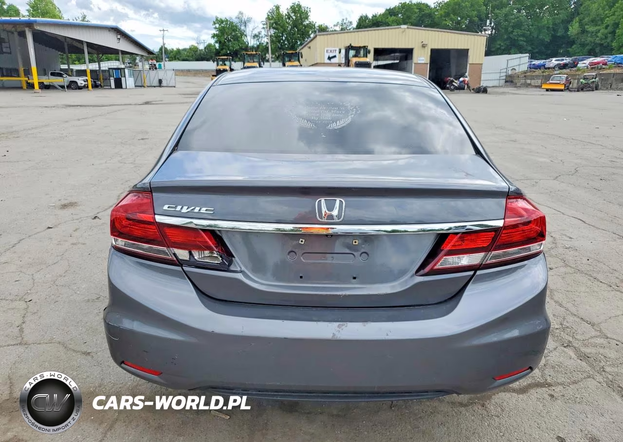 2013 Honda Civic Exl VIN:2HGFB2F9XDH551013 - 6