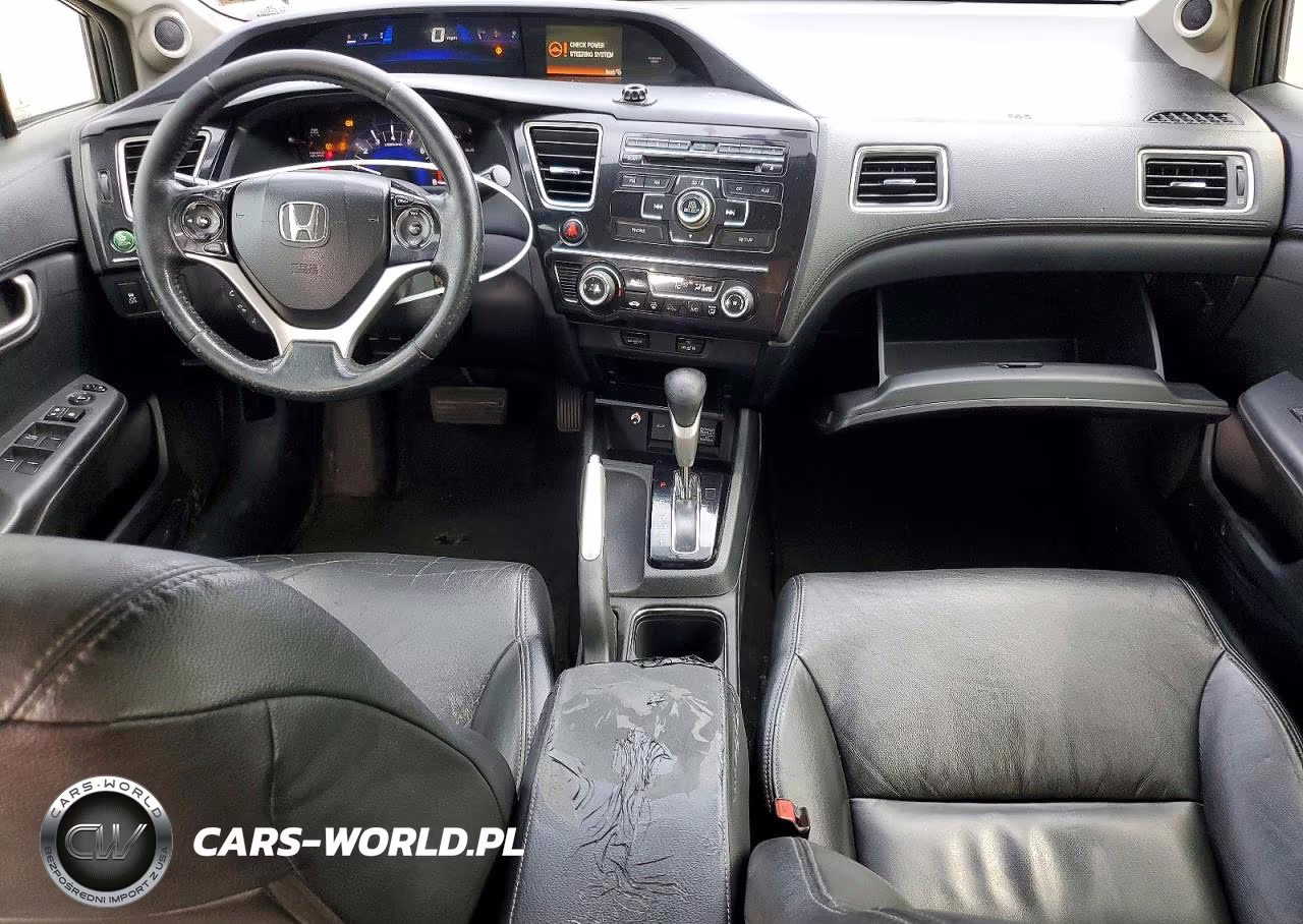 2013 Honda Civic Exl VIN:2HGFB2F9XDH551013 - 8