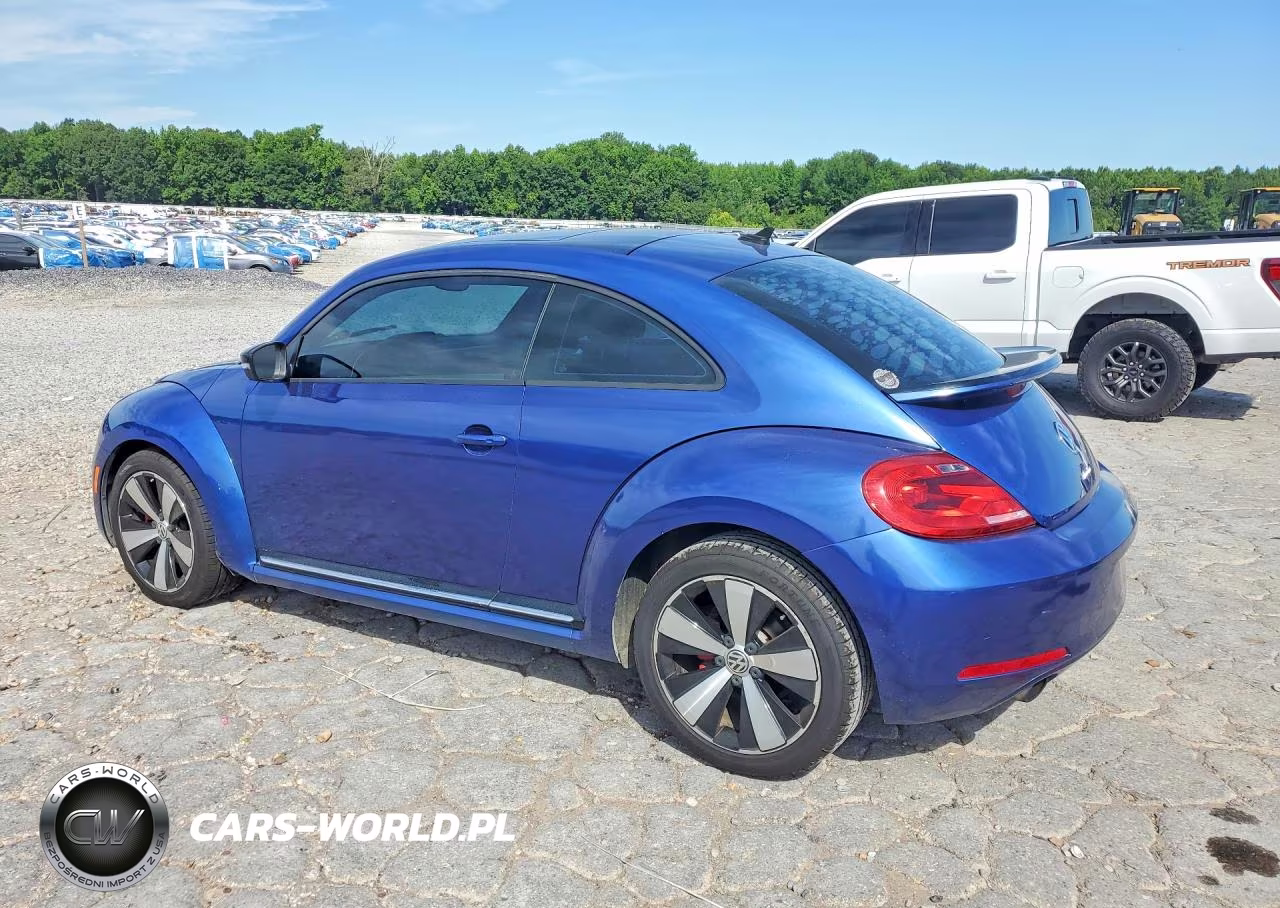 2013 Volkswagen Beetle Turbo VIN:3VWV67AT2DM616420 - 2