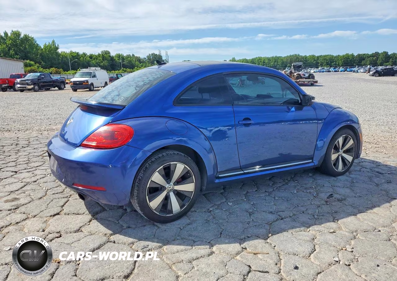 2013 Volkswagen Beetle Turbo VIN:3VWV67AT2DM616420 - 3