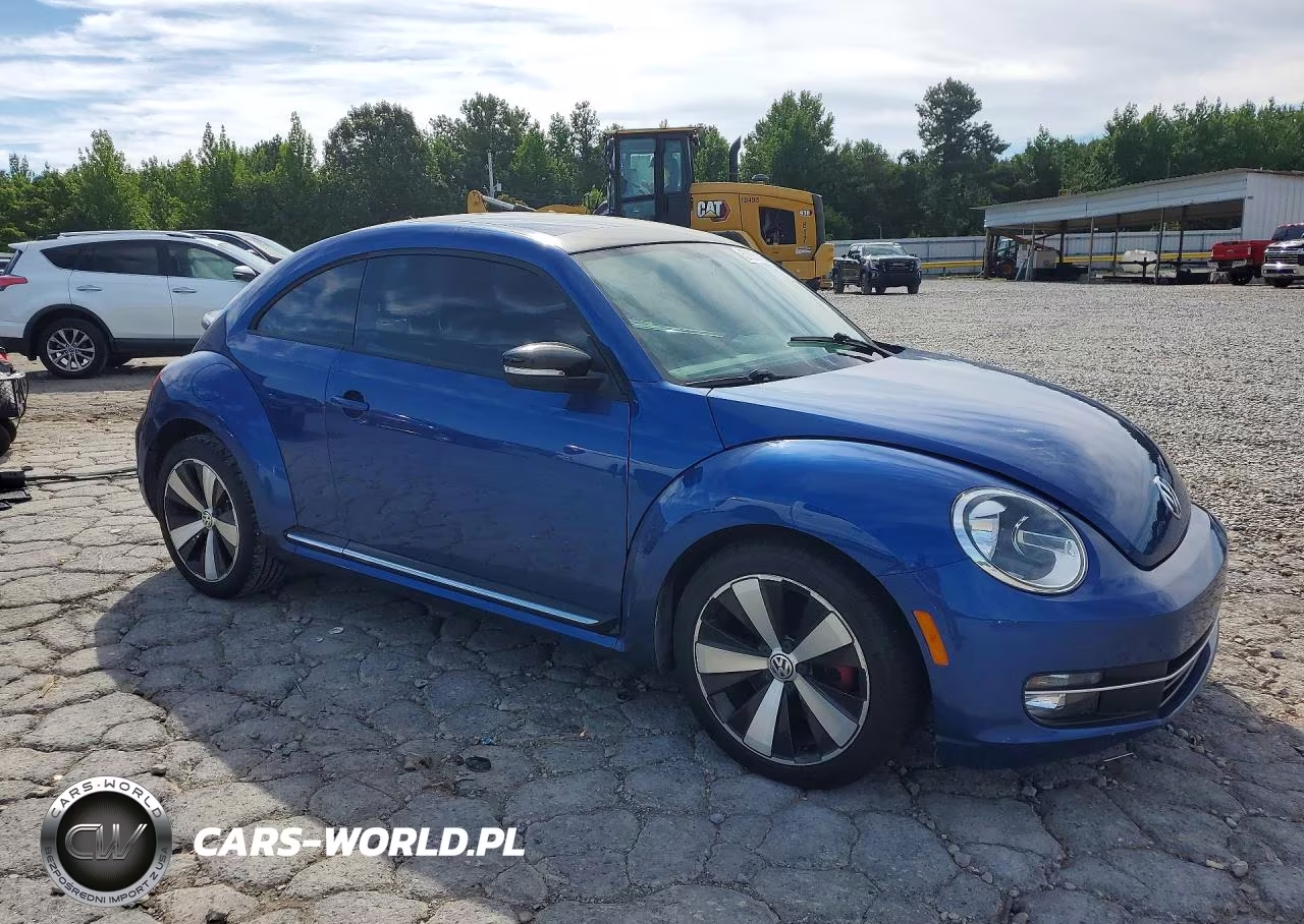2013 Volkswagen Beetle Turbo VIN:3VWV67AT2DM616420 - 4