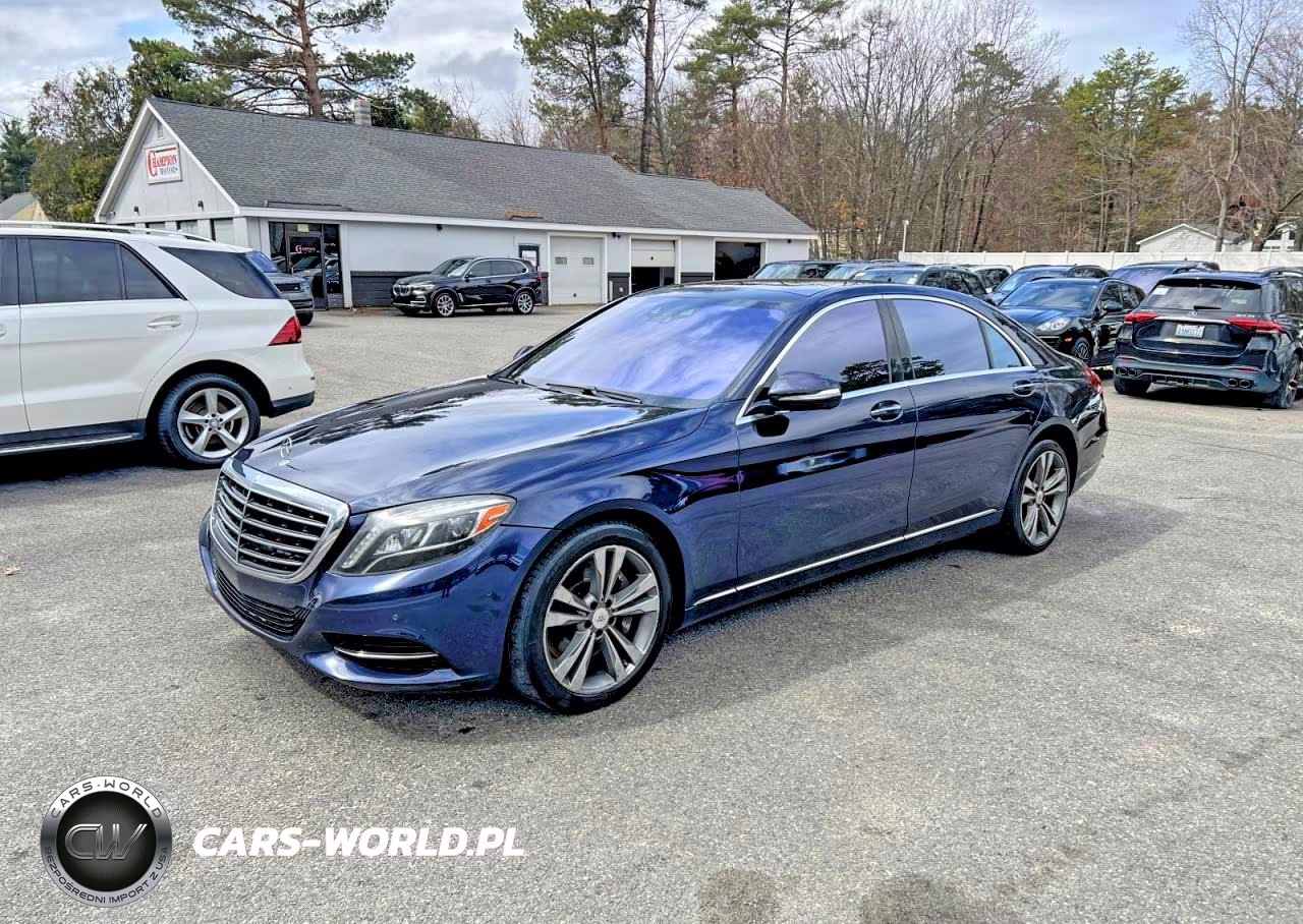 2015 Mercedes-Benz S 550 4Matic VIN:WDDUG8FB8FA093380 - 2