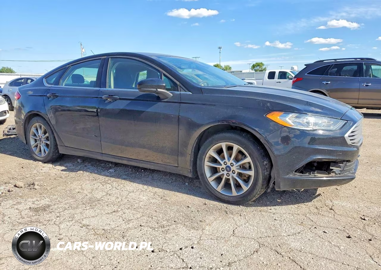 2017 Ford Fusion Se VIN:3FA6P0HD7HR250687 - 4