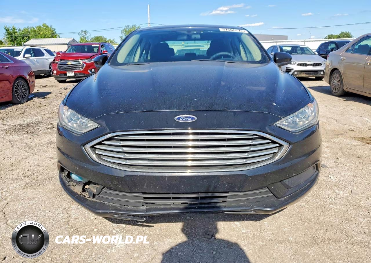 2017 Ford Fusion Se VIN:3FA6P0HD7HR250687 - 5