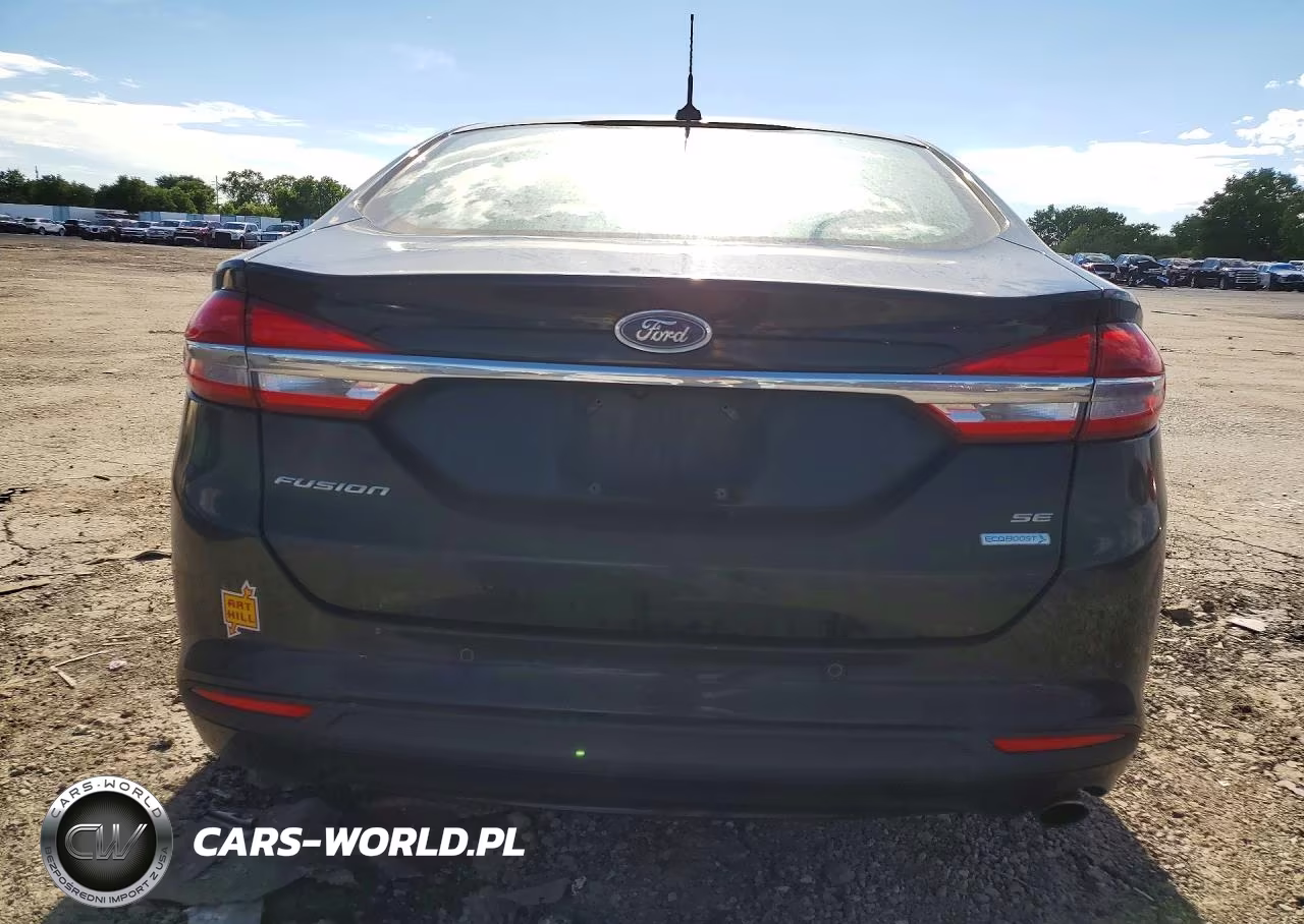 2017 Ford Fusion Se VIN:3FA6P0HD7HR250687 - 6