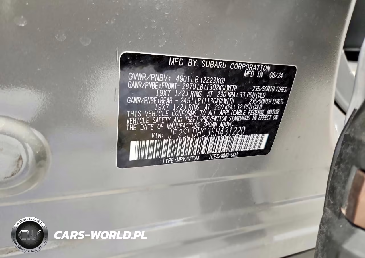 2025 Subaru Forester Sport VIN:JF2SLDHC3SH431220 - 13