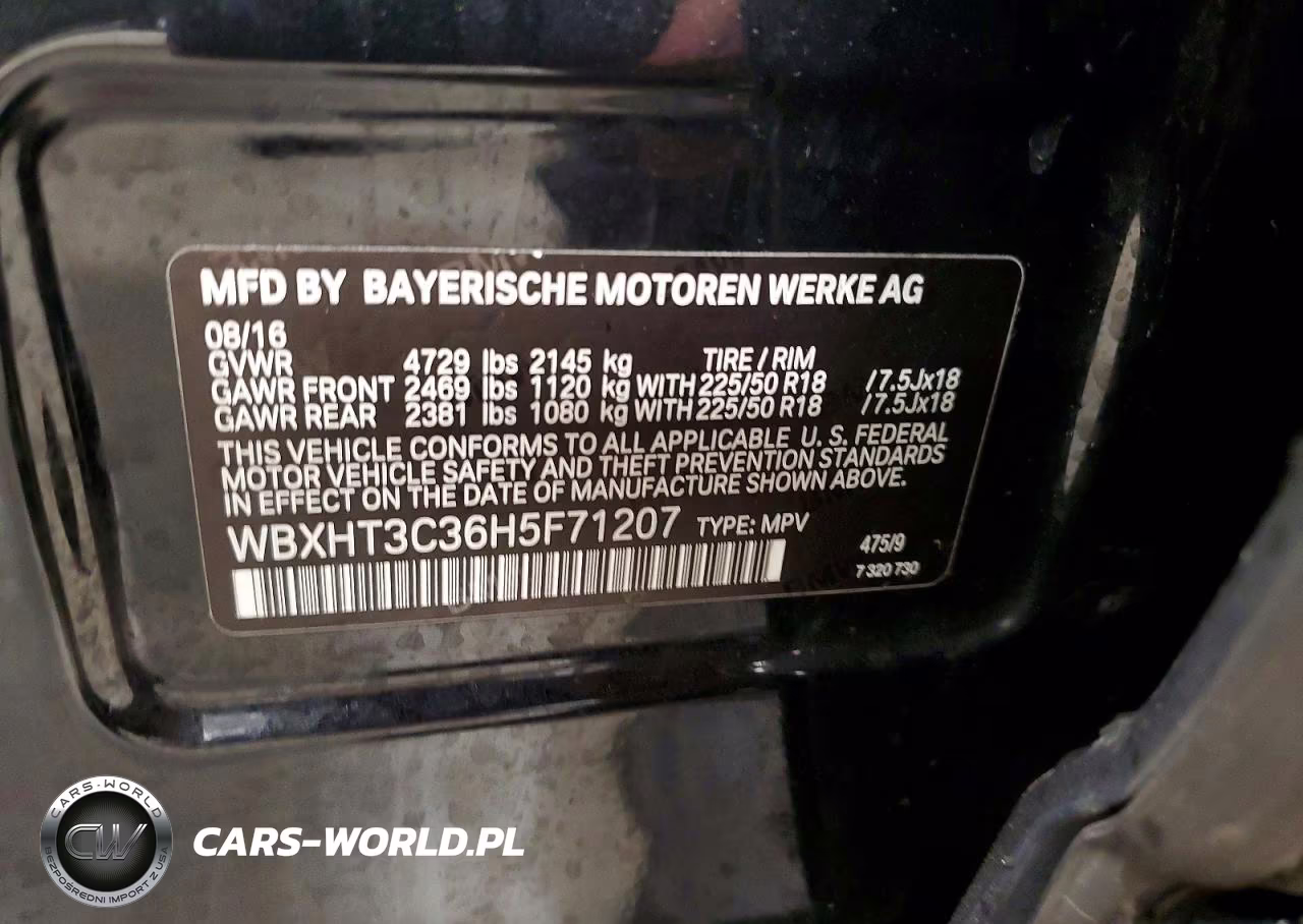 2017 BMW X1 xDrive28I VIN:WBXHT3C36H5F71207 - 13