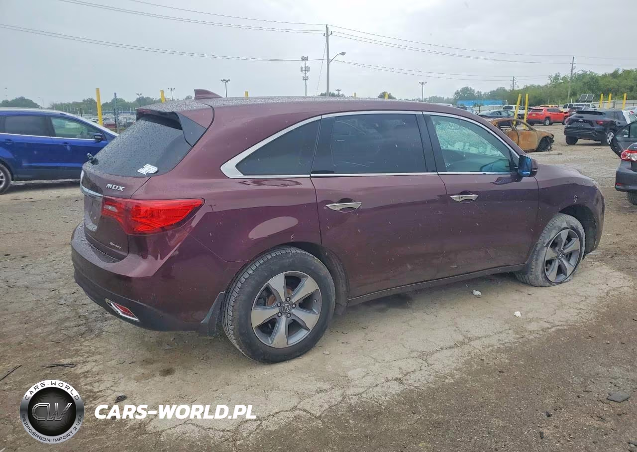 2014 Acura Mdx VIN:5FRYD4H25EB004041 - 3