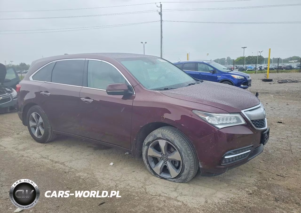 2014 Acura Mdx VIN:5FRYD4H25EB004041 - 4