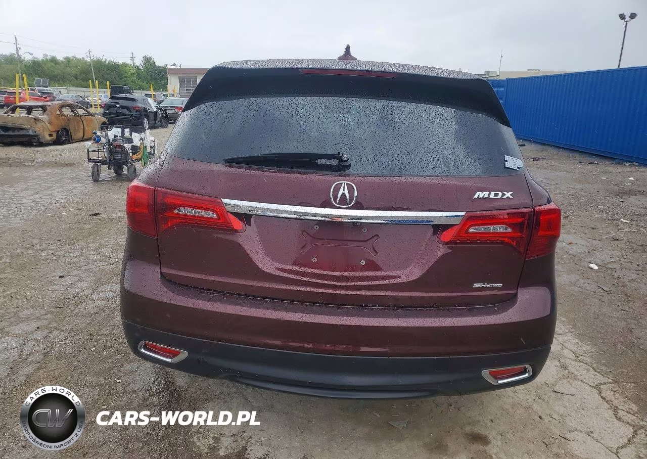 2014 Acura Mdx VIN:5FRYD4H25EB004041 - 6