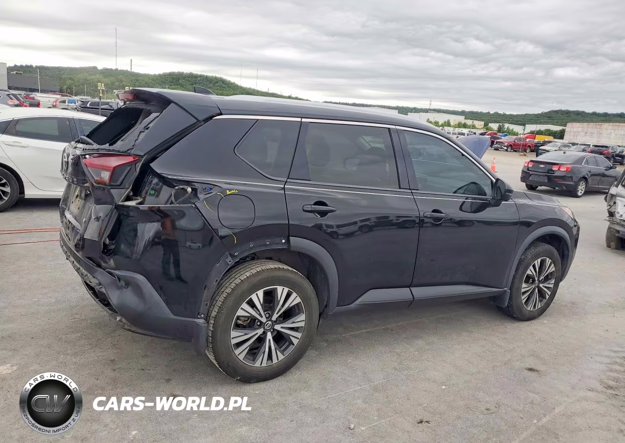 2021 Nissan Rogue Sv VIN:5N1AT3BA7MC800281 - 3