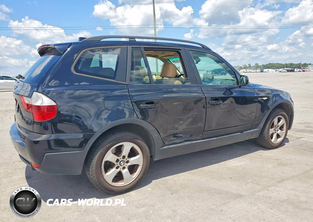 2007 BMW X3 3.0Si VIN:WBXPC93447WF01835 - 3