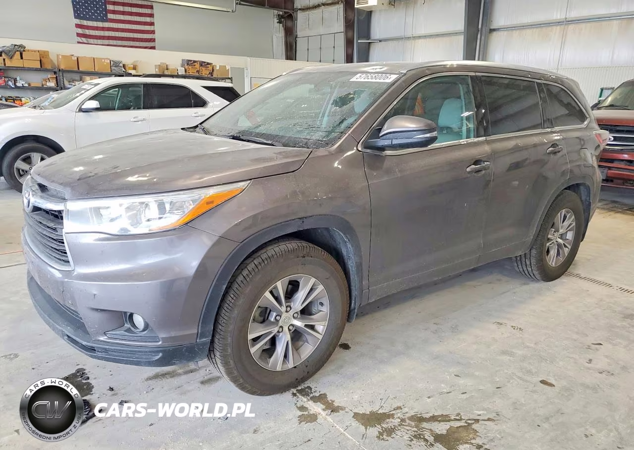 2015 Toyota Highlander Xle – zdjęcie 1 z 13