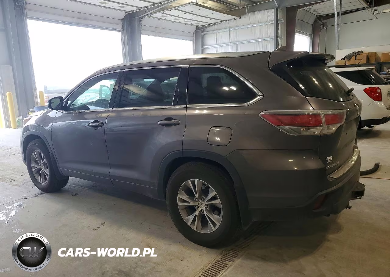2015 Toyota Highlander Xle VIN:5TDJKRFH8FS151321 - 2