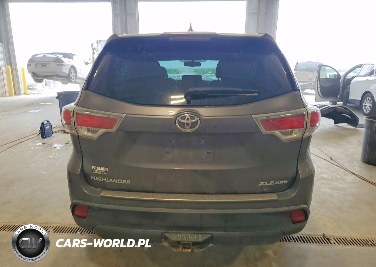 2015 Toyota Highlander Xle VIN:5TDJKRFH8FS151321 - 6