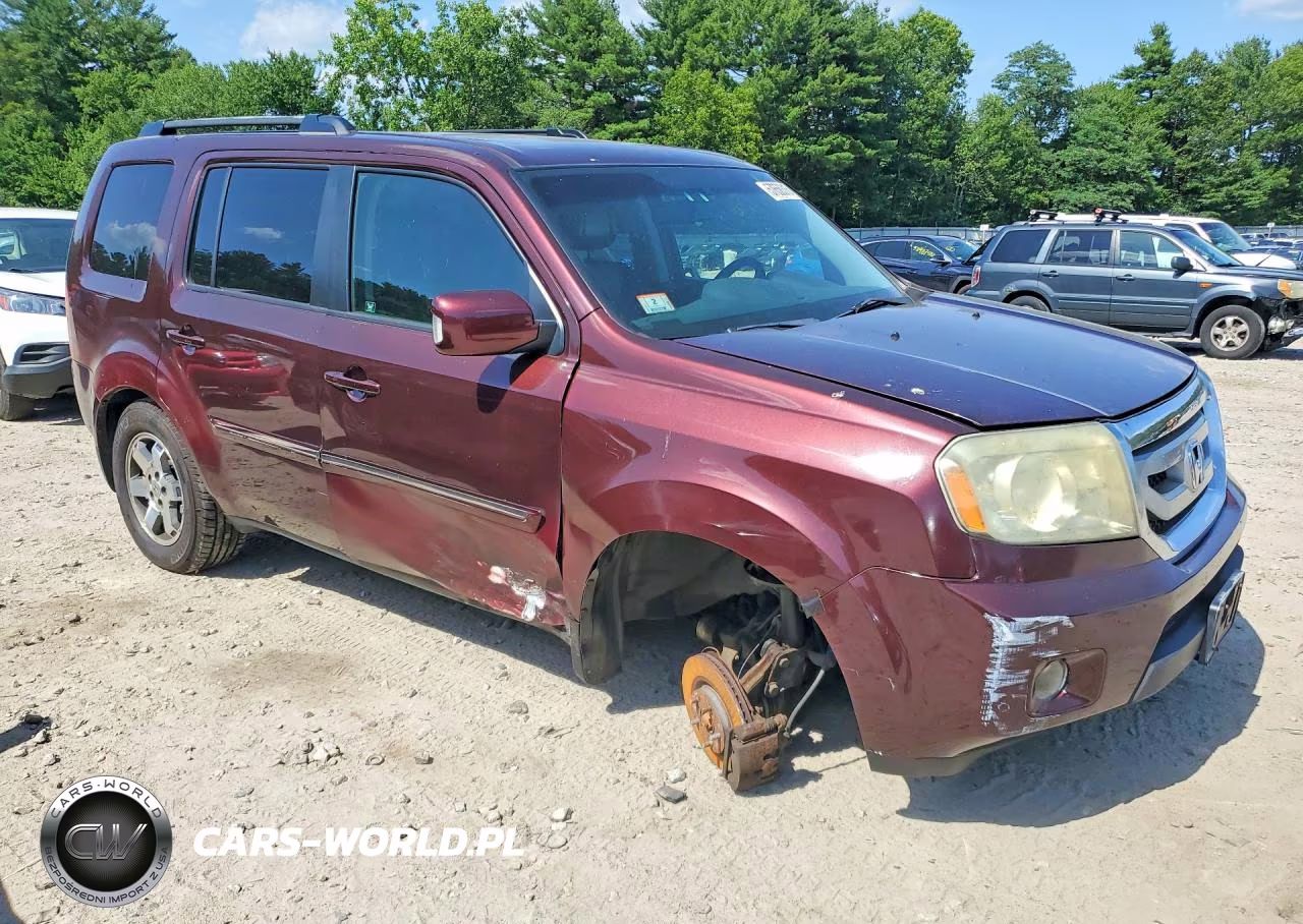 2011 Honda Pilot Touring VIN:5FNYF4H94BB087465 - 4