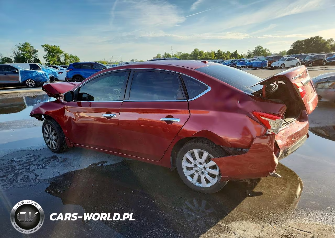 2017 Nissan Sentra Sv VIN:3N1AB7AP5HL651791 - 2