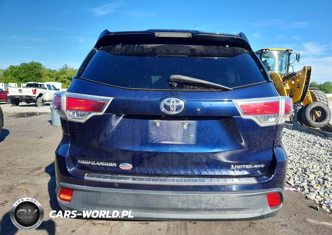 2014 Toyota Highlander Limited VIN:5TDDKRFH8ES034916 - 6
