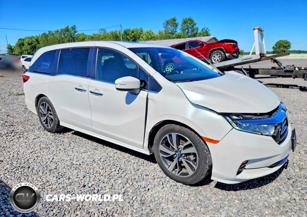 2022 Honda Odyssey Touring VIN:5FNRL6H85NB040739 - 4