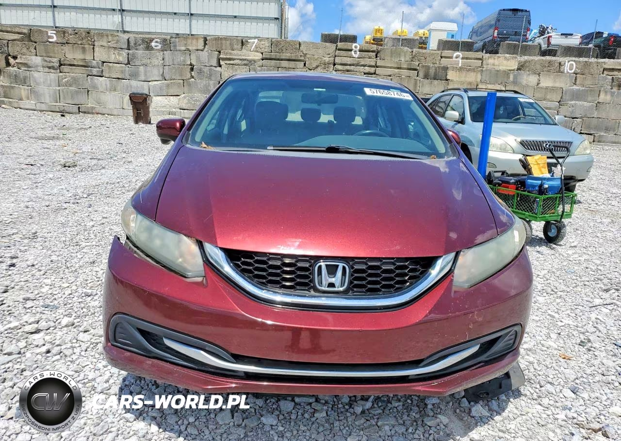 2014 Honda Civic Ex VIN:19XFB2F89EE258173 - 5