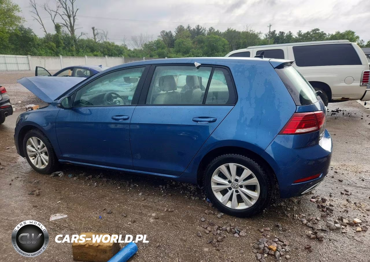 2019 Volkswagen Golf S-Se VIN:3VWW57AU7KM030910 - 2