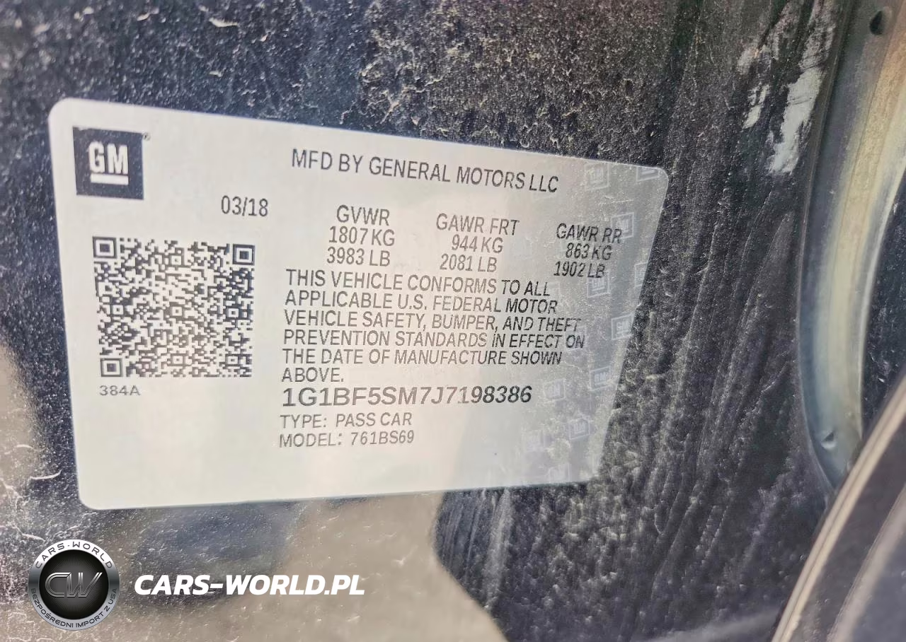 2018 Chevrolet Cruze Premier VIN:1G1BF5SM7J7198386 - 13