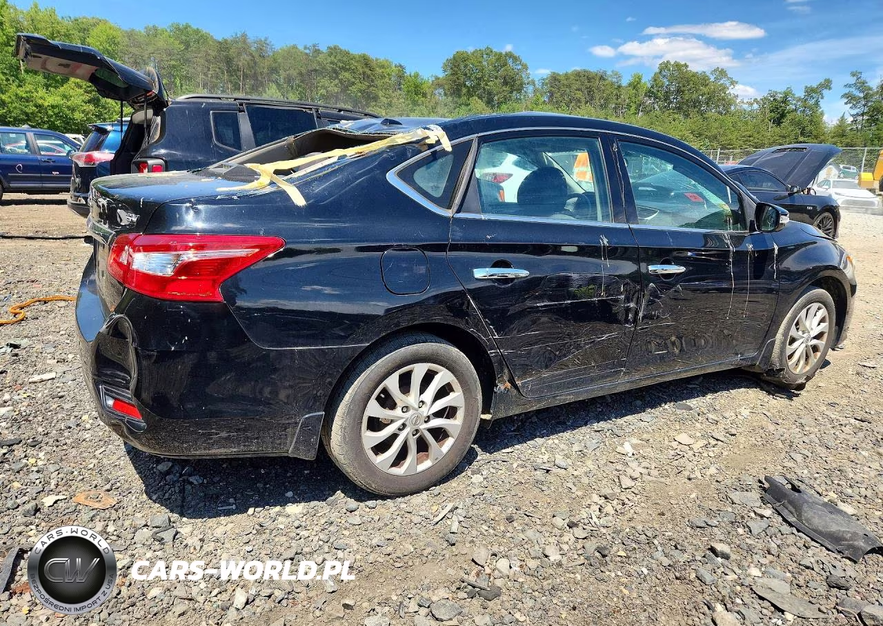 2018 Nissan Sentra Sv VIN:3N1AB7AP9JL662248 - 3