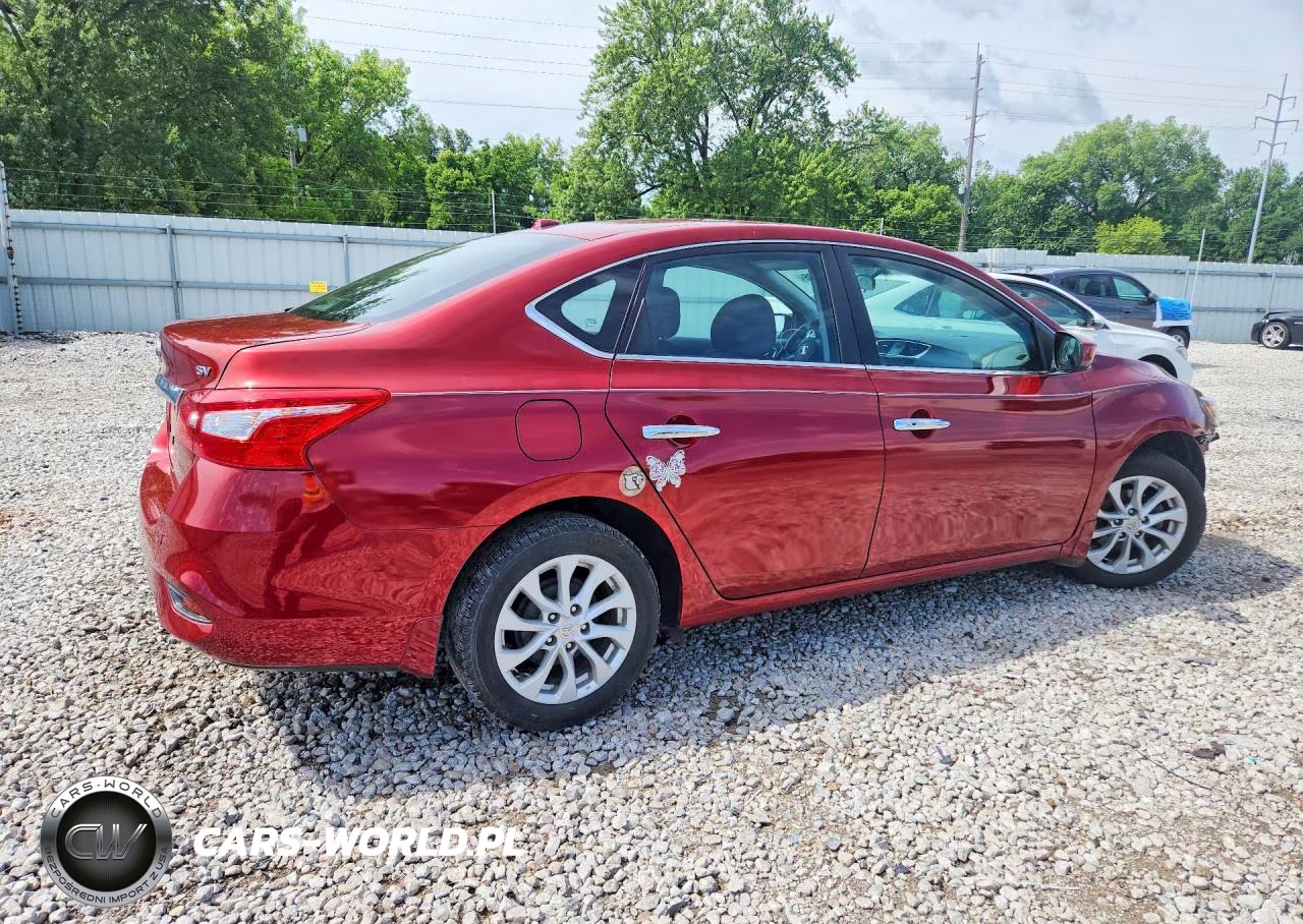 2019 Nissan Sentra Sv VIN:3N1AB7AP4KY219624 - 3