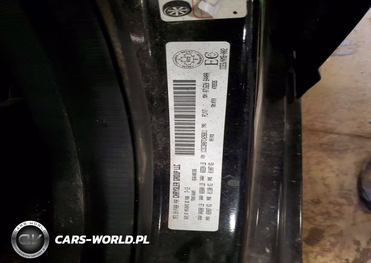 2012 Chrysler 200 Lx VIN:1C3CCBAB7CN296811 - 12