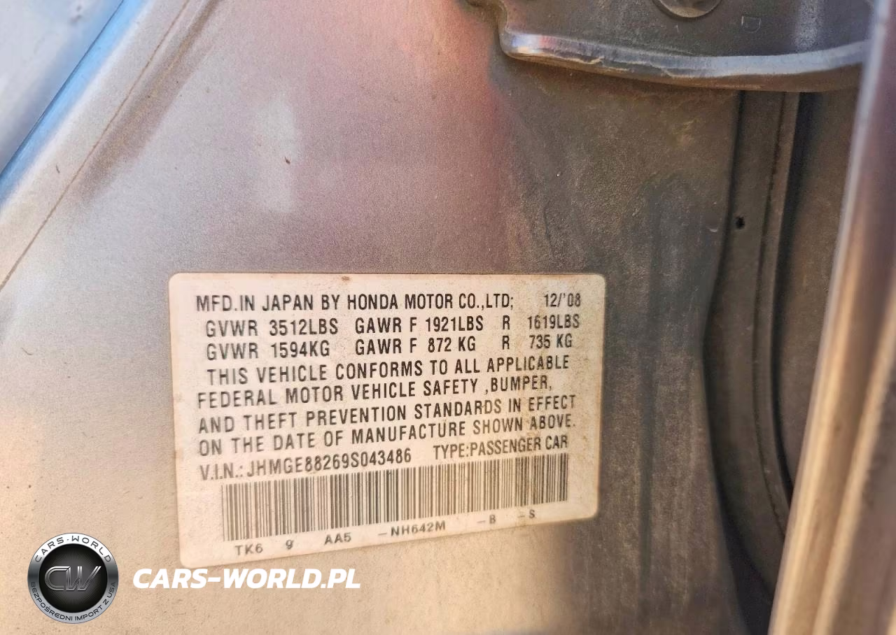 2009 Honda Fit VIN:JHMGE88269S043486 - 13