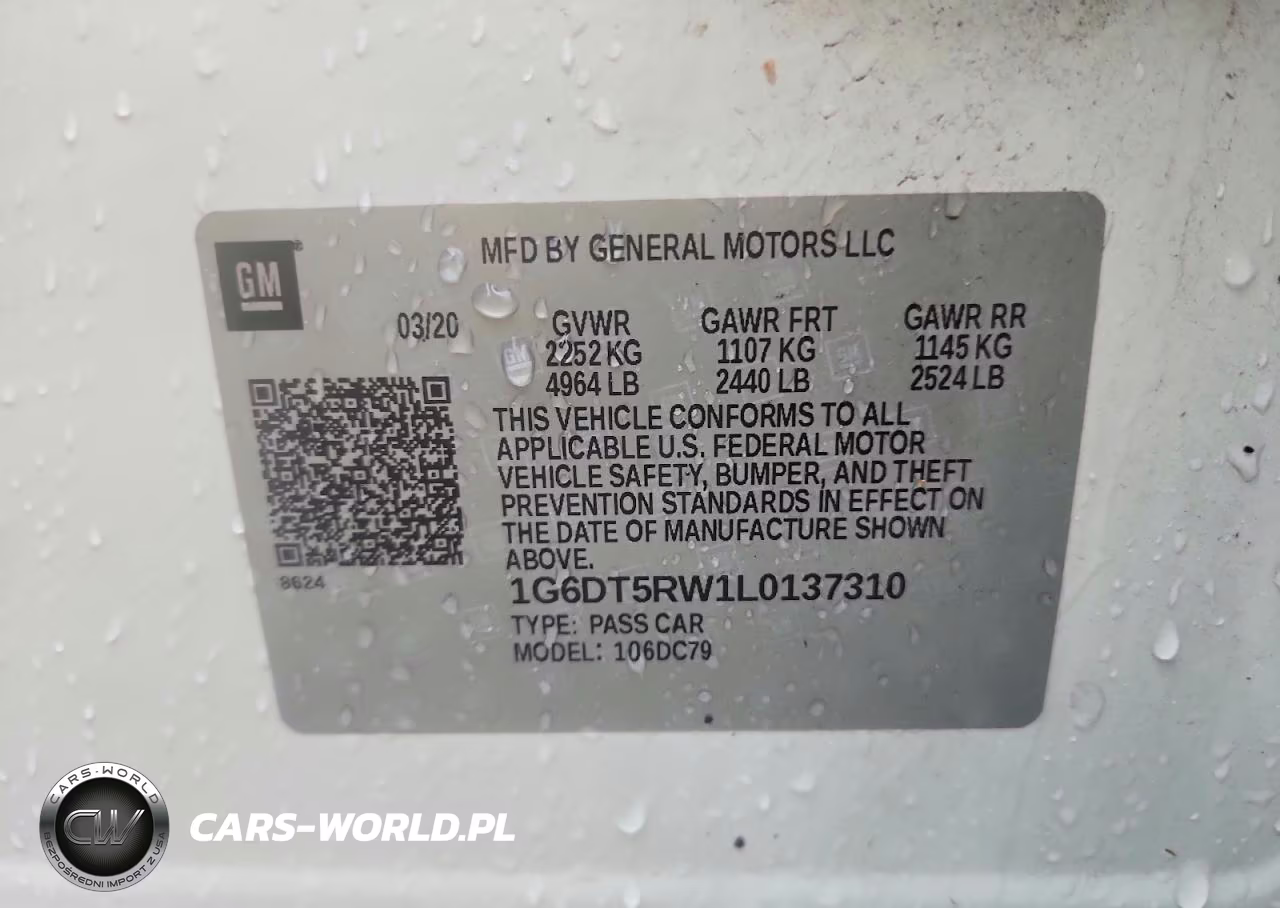 2020 Cadillac Ct5 Premium Luxury VIN:1G6DT5RW1L0137310 - 13