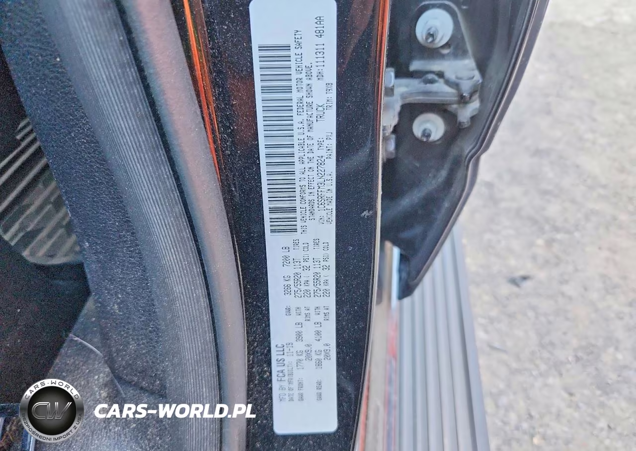 2020 Ram 1500 Big Horn VIN:1C6SRFFM3LN227824 - 12