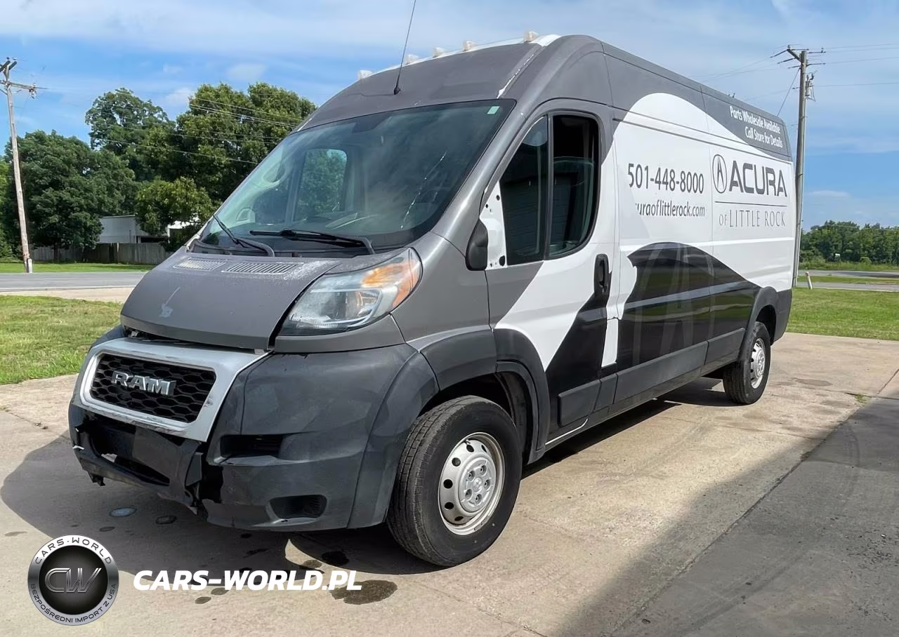 2021 Ram Promaster 2500 2500 High VIN:3C6LRVDG0ME523756 - 2