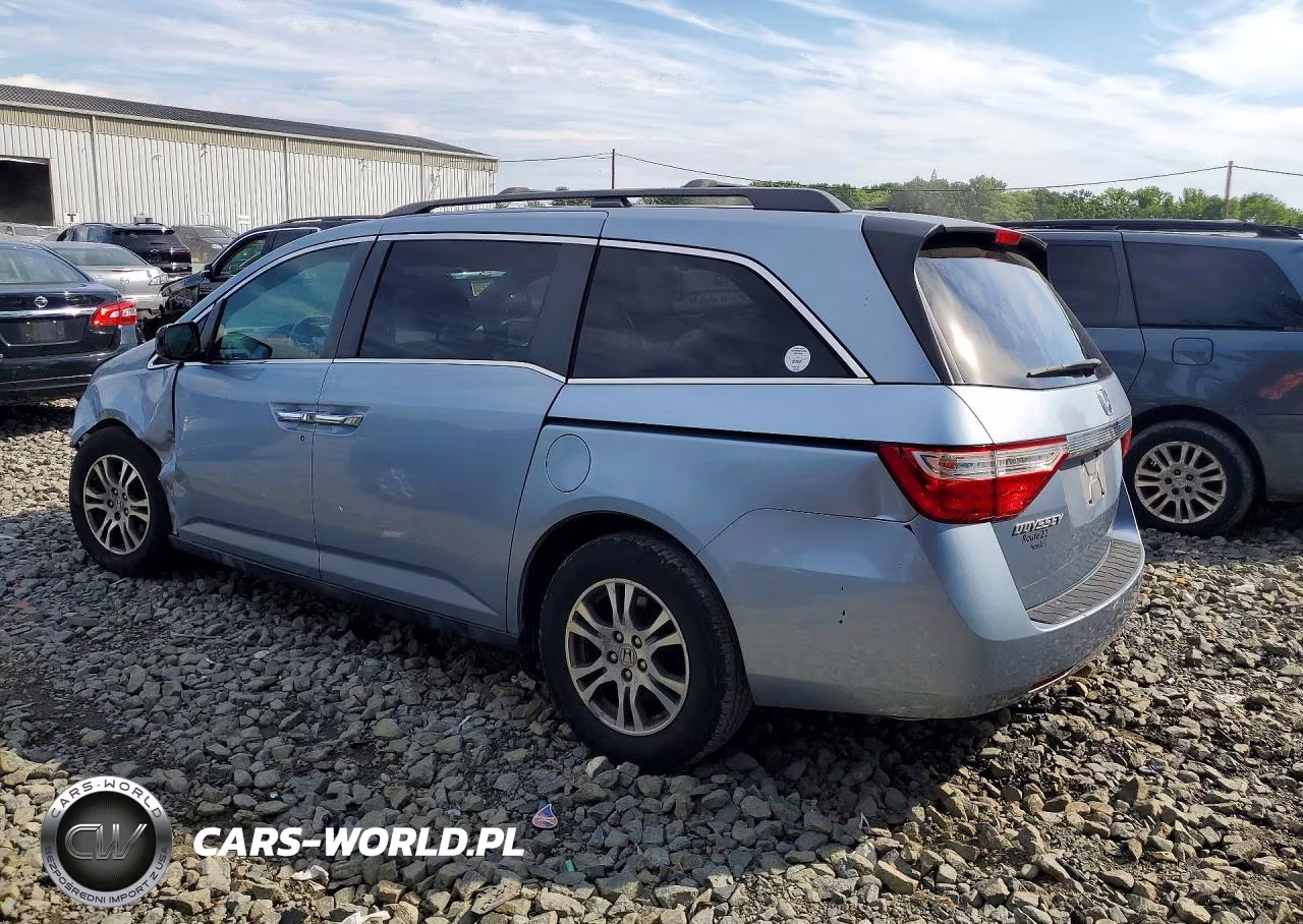 2013 Honda Odyssey Exl VIN:5FNRL5H62DB030872 - 2