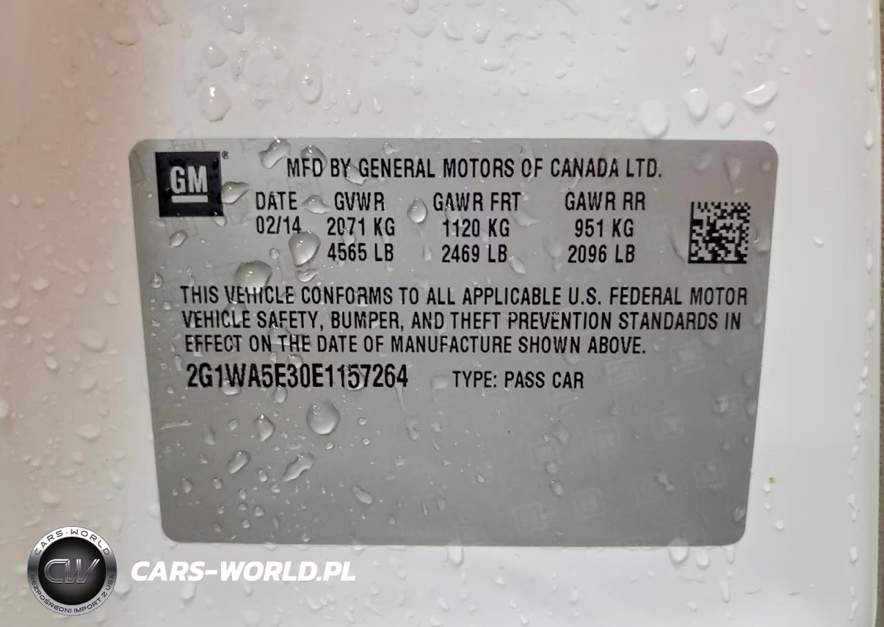 2014 Chevrolet Impala Limited Ls VIN:2G1WA5E30E1157264 - 12