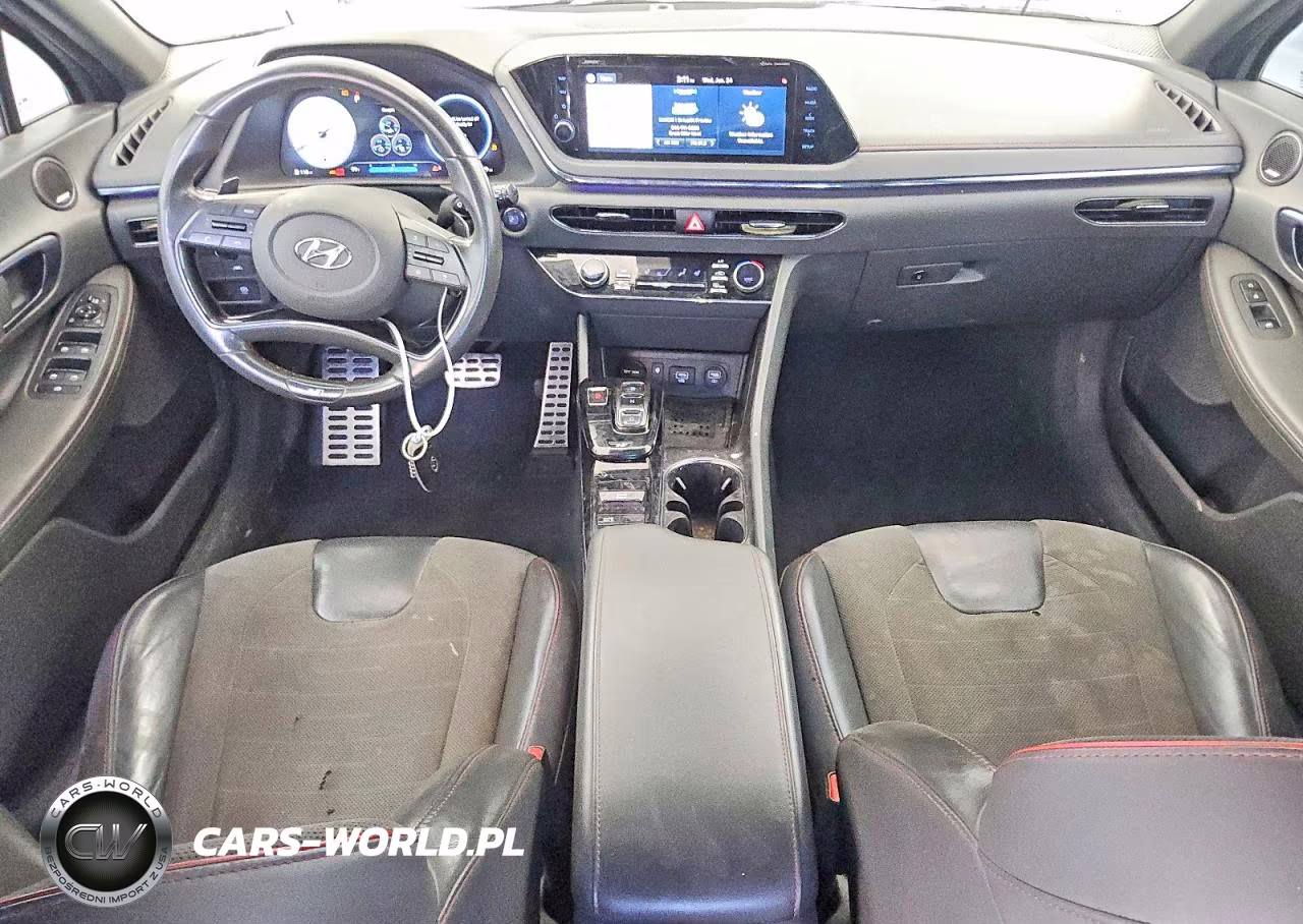 2021 Hyundai Sonata N Line VIN:5NPEK4JC0MH123323 - 8